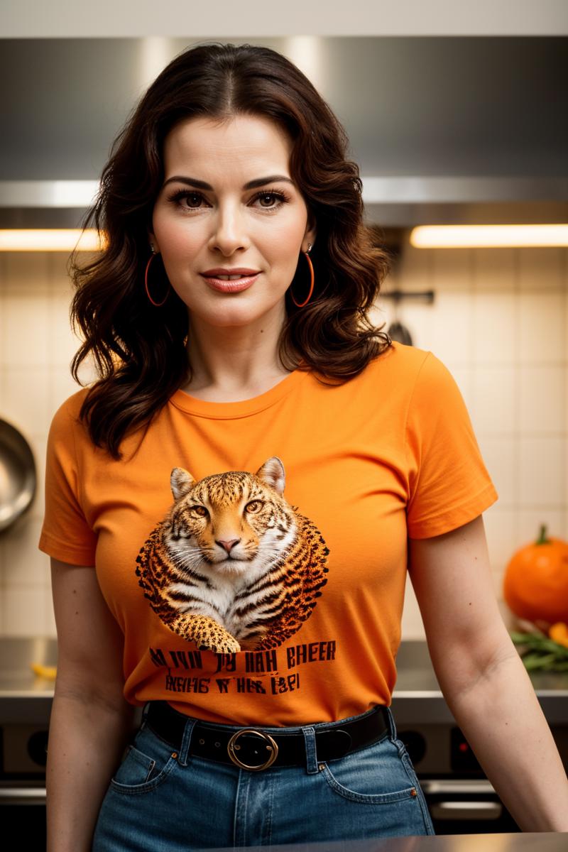 [number]-2397515812-photo of (EPN1g3ll4L4ws0n_0.99), a beautiful woman, closeup portrait, perfect hair, (modern photo, orange Animal print t-shirt f.png